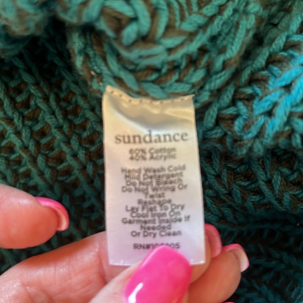 Sundance Chunky Button Up Long Cardigan - Picture 6 of 6